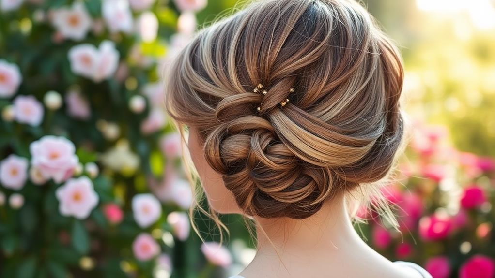 chic hairstyle for events