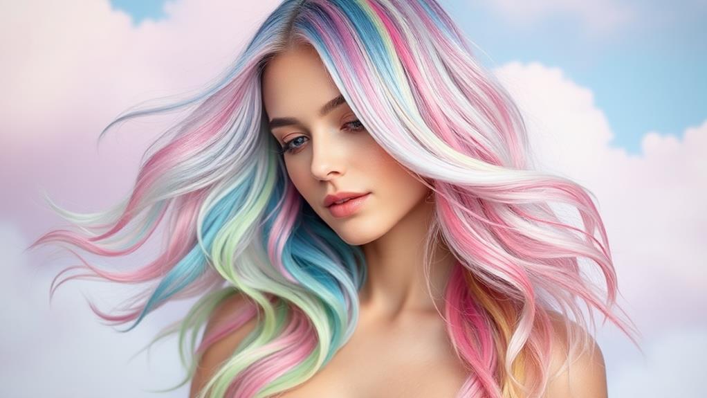 colorful whimsical aesthetic blend