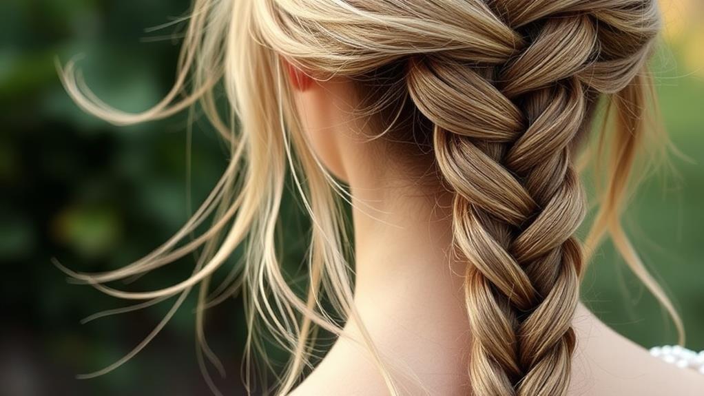 elegant fishtail hairstyle technique