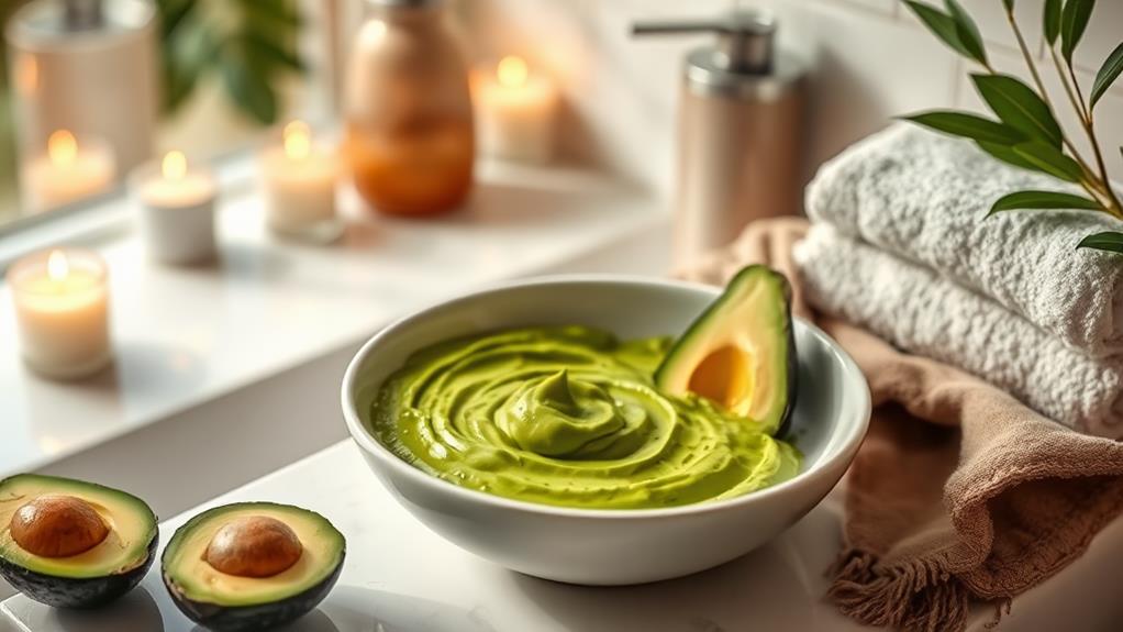 avocado mask with retinol