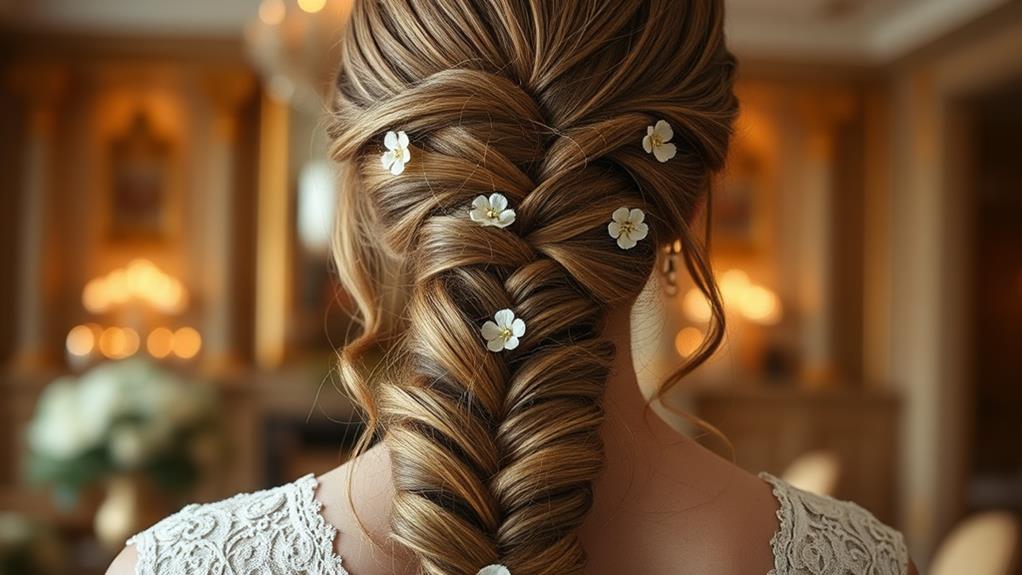 elegant fishtail hairstyle technique