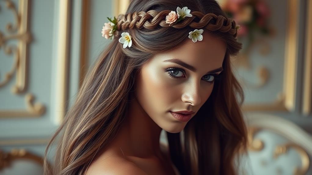 elegant hair accessory style