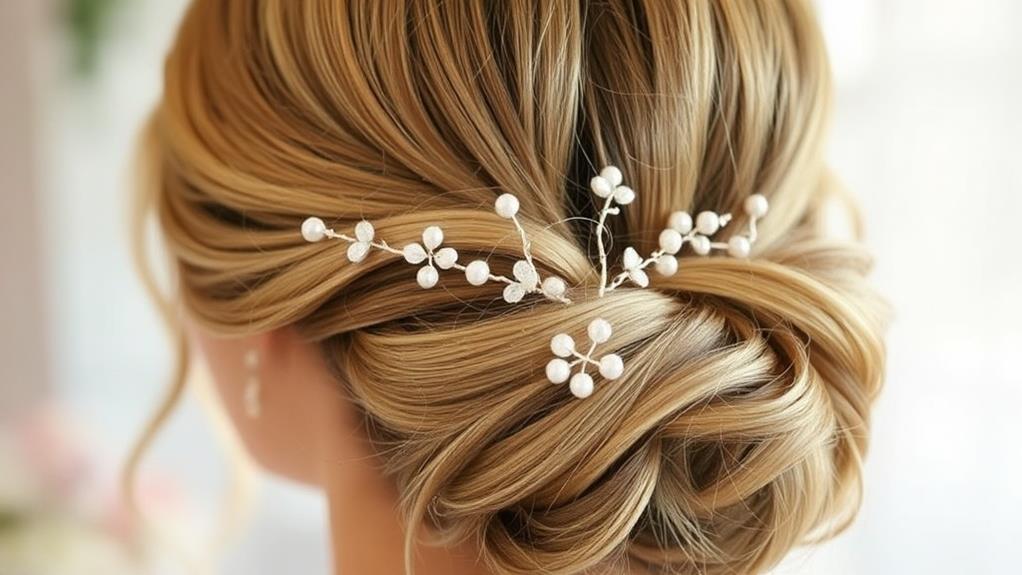 elegant hairpin embellishments