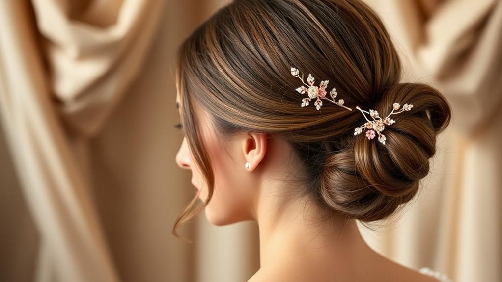 elegant low side hairstyle