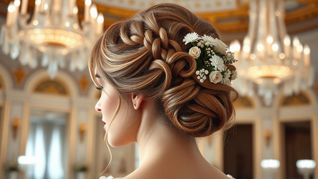 elegant vintage hairstyle