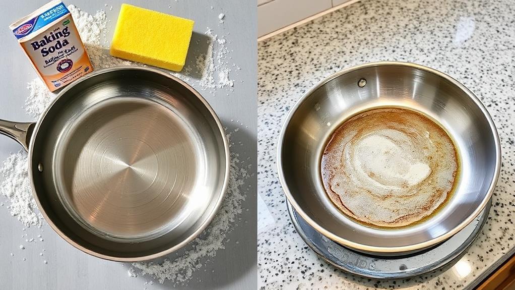 eliminate grease from cookware