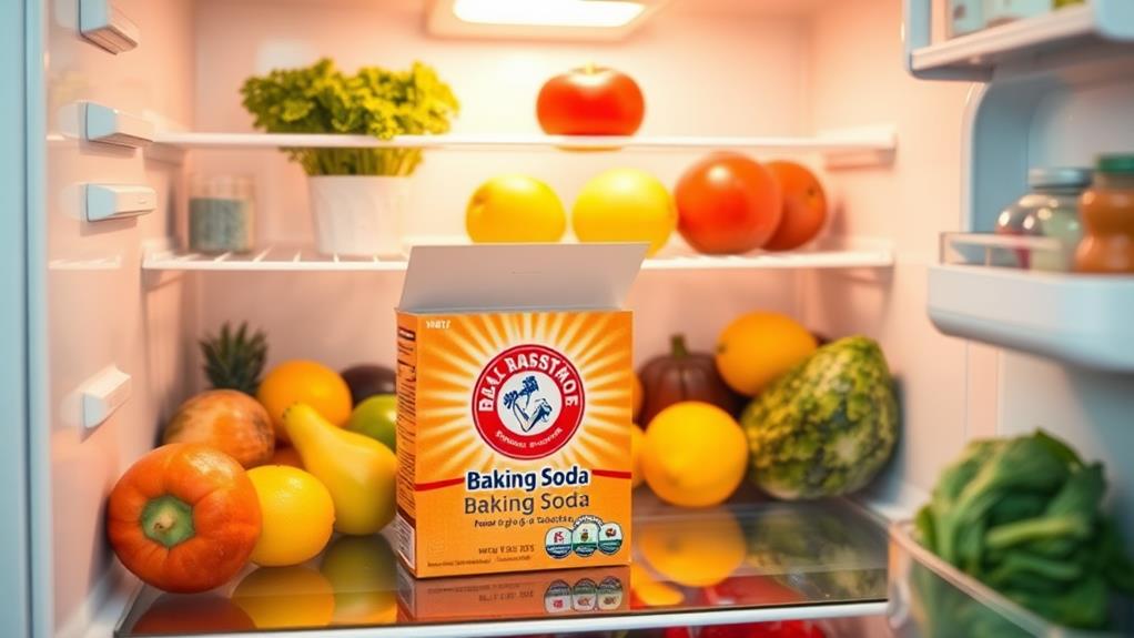 eliminate odors from refrigerator