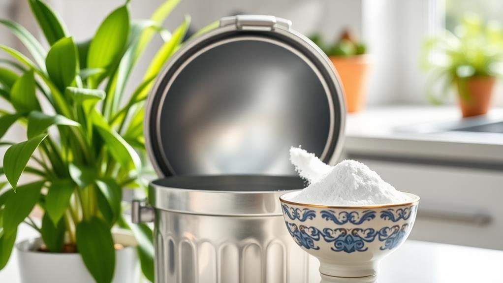 eliminate odors from trash