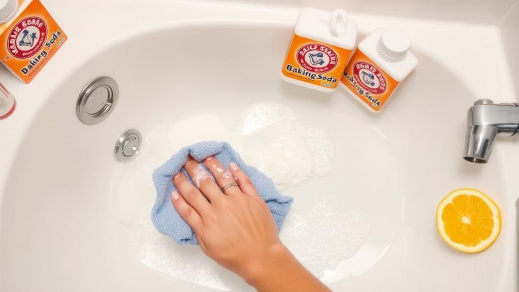 eliminate soap scum residue