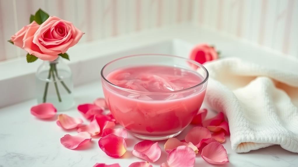 hydrating rosewater glycerin mask