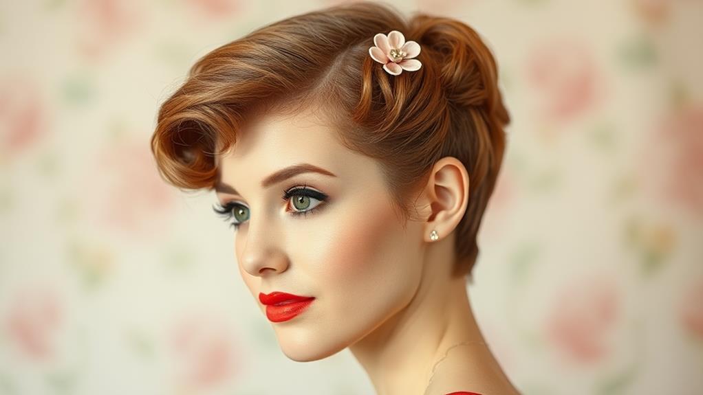 retro pixie hairstyle trend