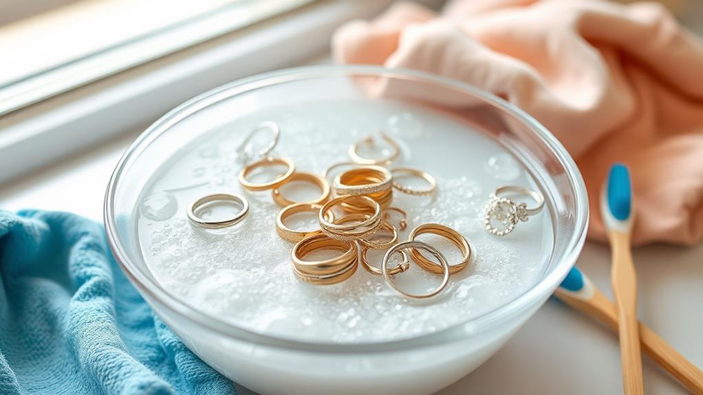 safely clean your jewelry