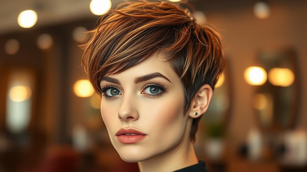 stylish short haircut trend