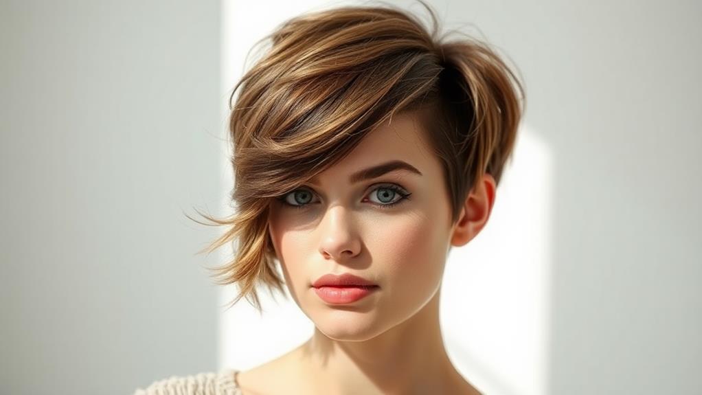 stylish short haircut trend