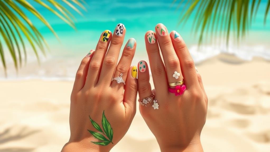 trendy june nail designs