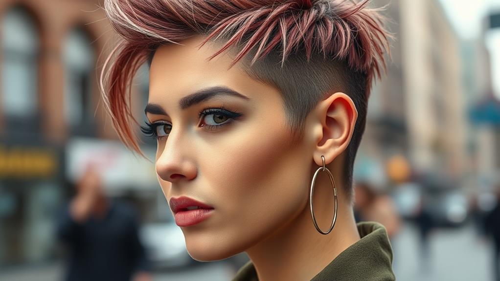 trendy short haircut style